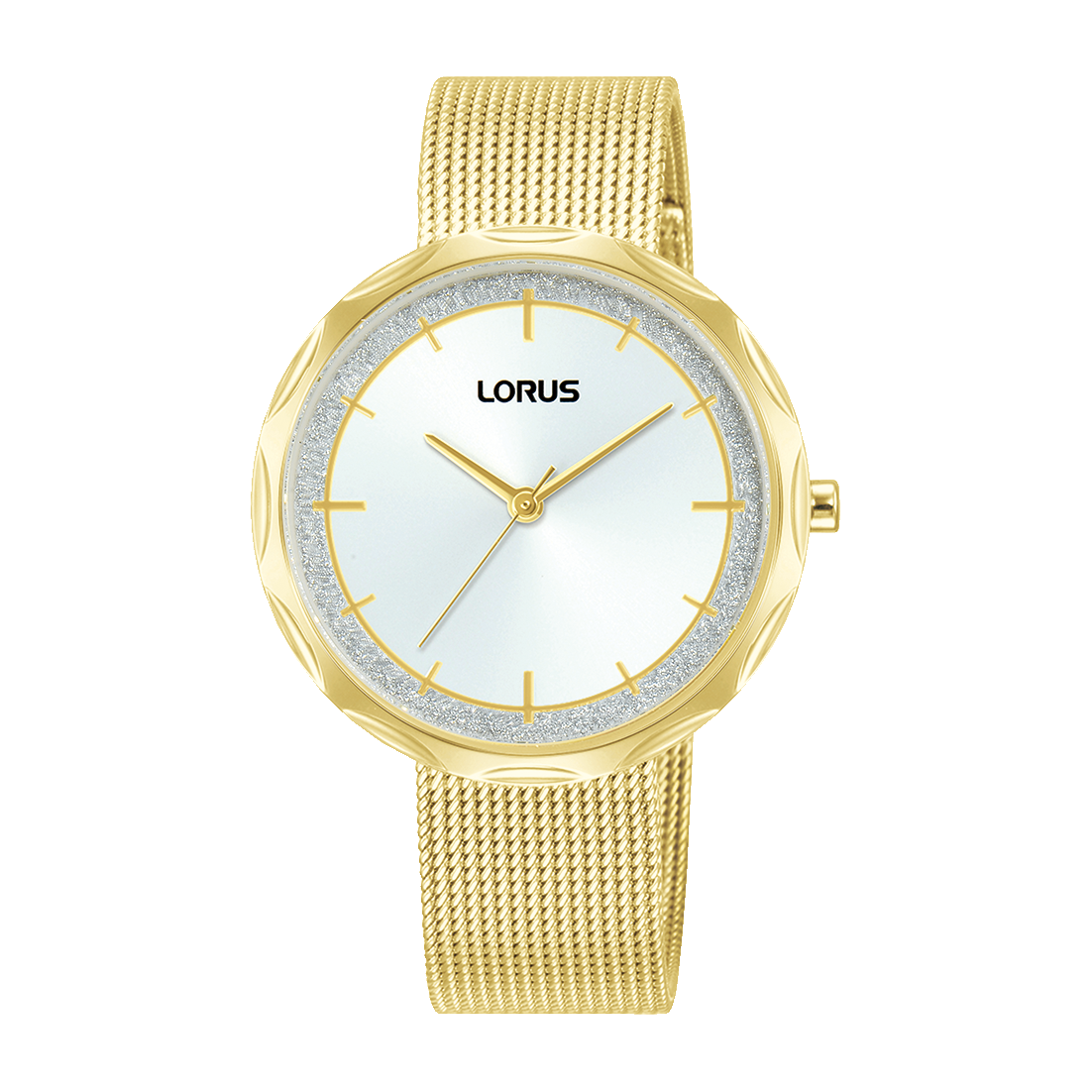 Lorus RG240WX9 Damenuhr Silber • Mineralglas • Mesharmband