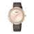 Lorus RG246WX9 Damenuhr Rosa-Gold • Mineralglas • Lederarmband