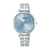 Lorus RG257XX9 Damenuhr Hellblau • Mineralglas • Geflochtenes Edelstahlarmband
