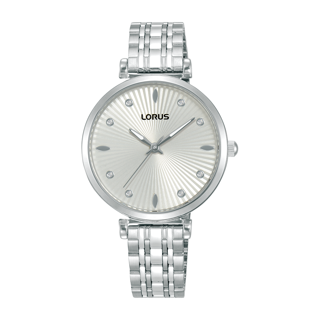 Lorus RG261XX9 Damenuhr Weiß • Mineralglas • Edelstahlarmband