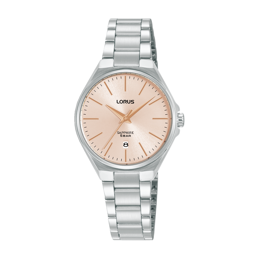 Lorus Dress RJ269BX9 Damenuhr Rosé • Saphirglas • Edelstahlarmband