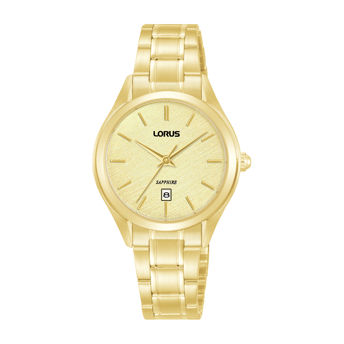 Lorus Classic RJ294BX9 Damen Armbanduhr • Saphirglas • Datumsanzeige