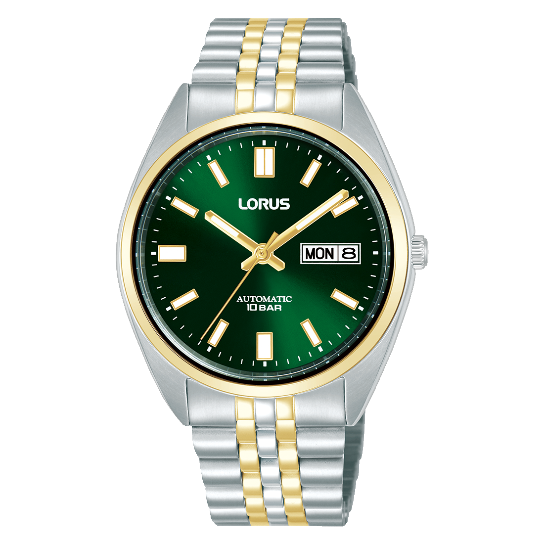 Lorus Classic RL430CX9 Herrenuhr Dunkelgrün • Automatikwerk • Mineralglas