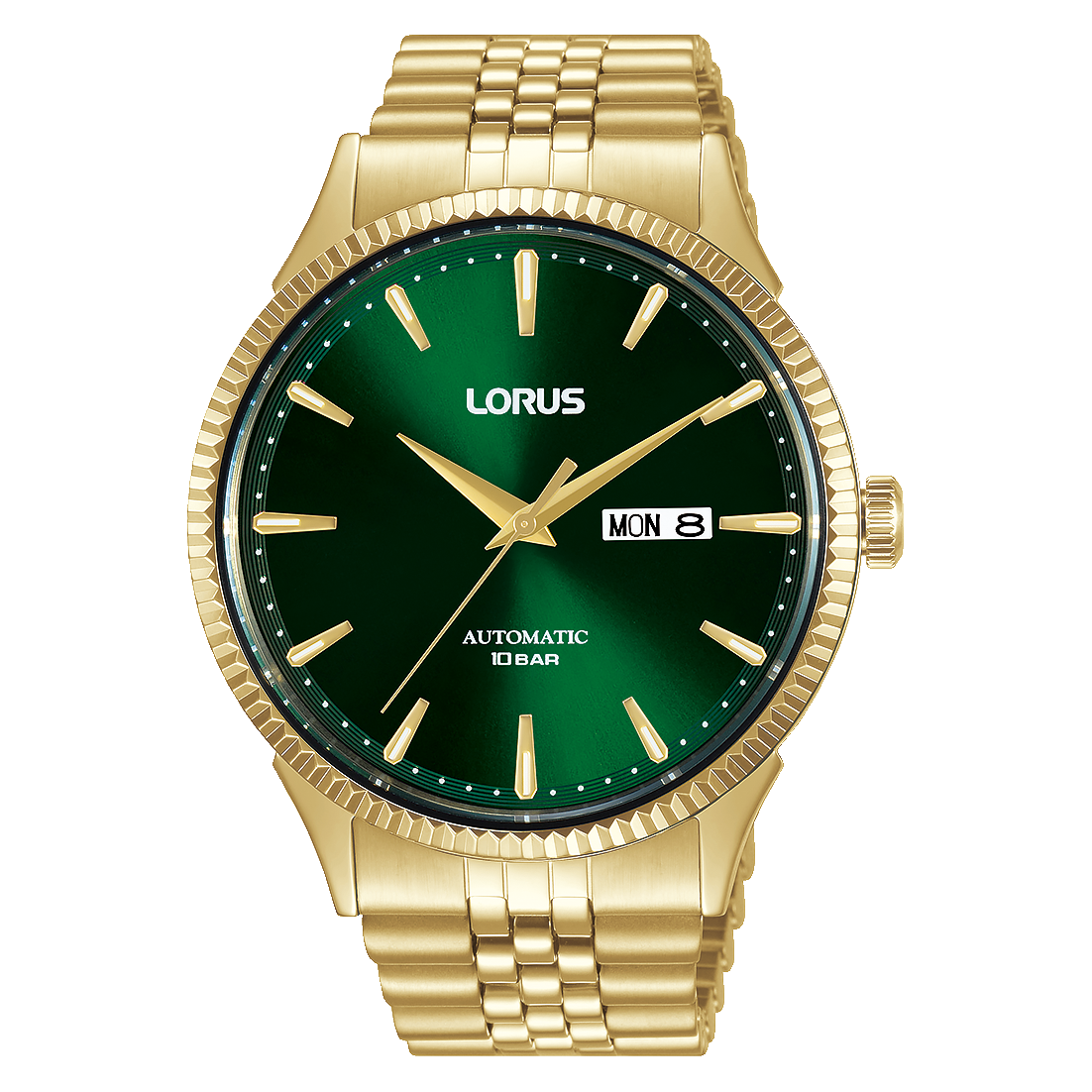 Lorus Classic RL468AX9 Herrenuhr Dunkelgrün • Automatikwerk • Mineralglas