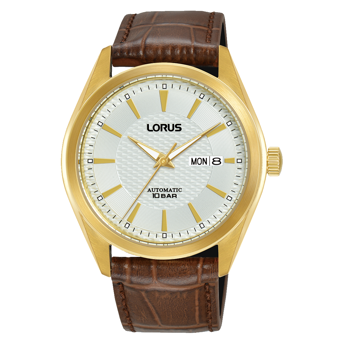 Lorus Classic RL490BX9 Herrenuhr Automatik Silber • Mineralglas • Automatikwerk