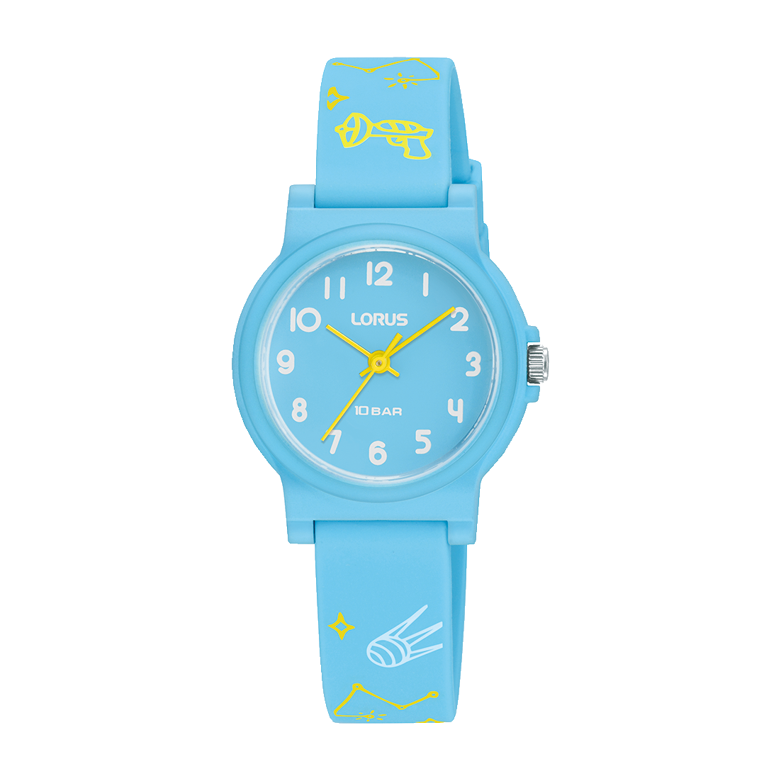Lorus RRX39JX9 Kinder Armbanduhr Blau • Acrylglas • 10 bar wasserdicht