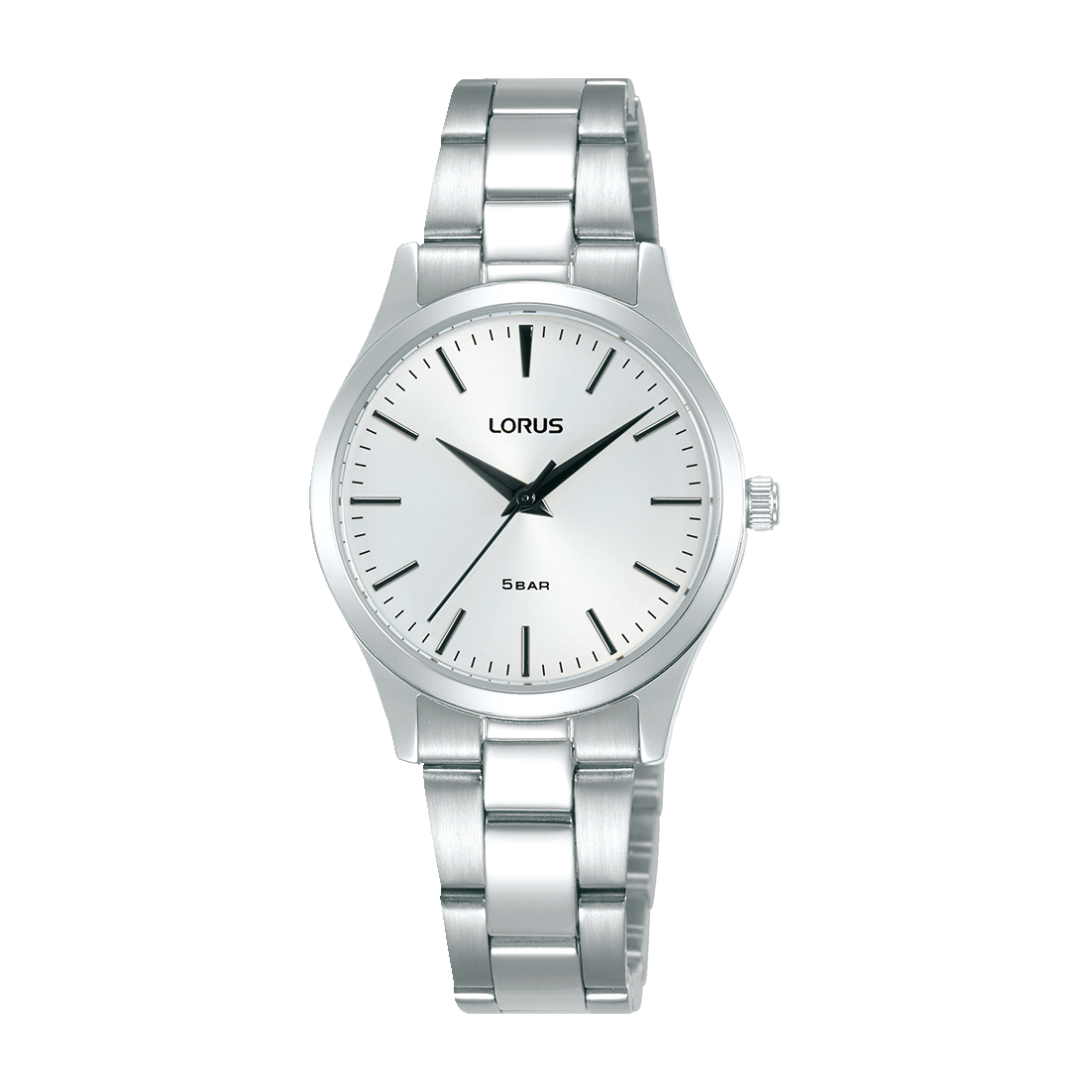 Lorus Classic RRX77HX9 Damenuhr Weiß • Mineralglas • Edelstahlarmband