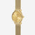 Orologio Naos X S Edition Elyra oro, cinturino Milanaise 16 oro, 45 gradi, grigio