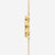Bracciale Naos X S Edition in oro giallo con maglia milanese, profilo grigio