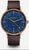 Hamburg A dunkelblau bronze Vintage mokka frontal grau