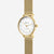 alt
Orologio Naos XS in oro bianco e oro con cinturino Milanaise oro 16, quadrante grigio