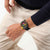 Swatch Big Bold SB02B104 Neon Seppia Armbanduhr Schwarz • Retro Chronograph • Leuchtzeiger, Bild 5