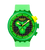 Swatch Big Bold SB02G100 Herren Armbanduhr Grün • Oversized Design • Quarzwerk