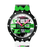 Swatch Big Bold SB03B701 Lash Out Armbanduhr Schwarz • Bioceramic-Gehäuse • Leuchtzeiger