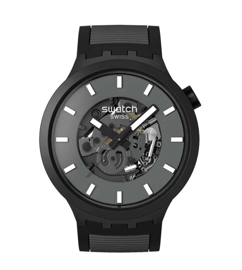 Swatch Big Bold SB05B113 Past The Horizon Herrenuhr • Kräftiges Quarzwerk • Markanter Übergrößen-Look