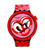 Swatch Big Bold SB05Z103 Hattie's Heart Unisex • Quarzwerk • Künstlerisches Design