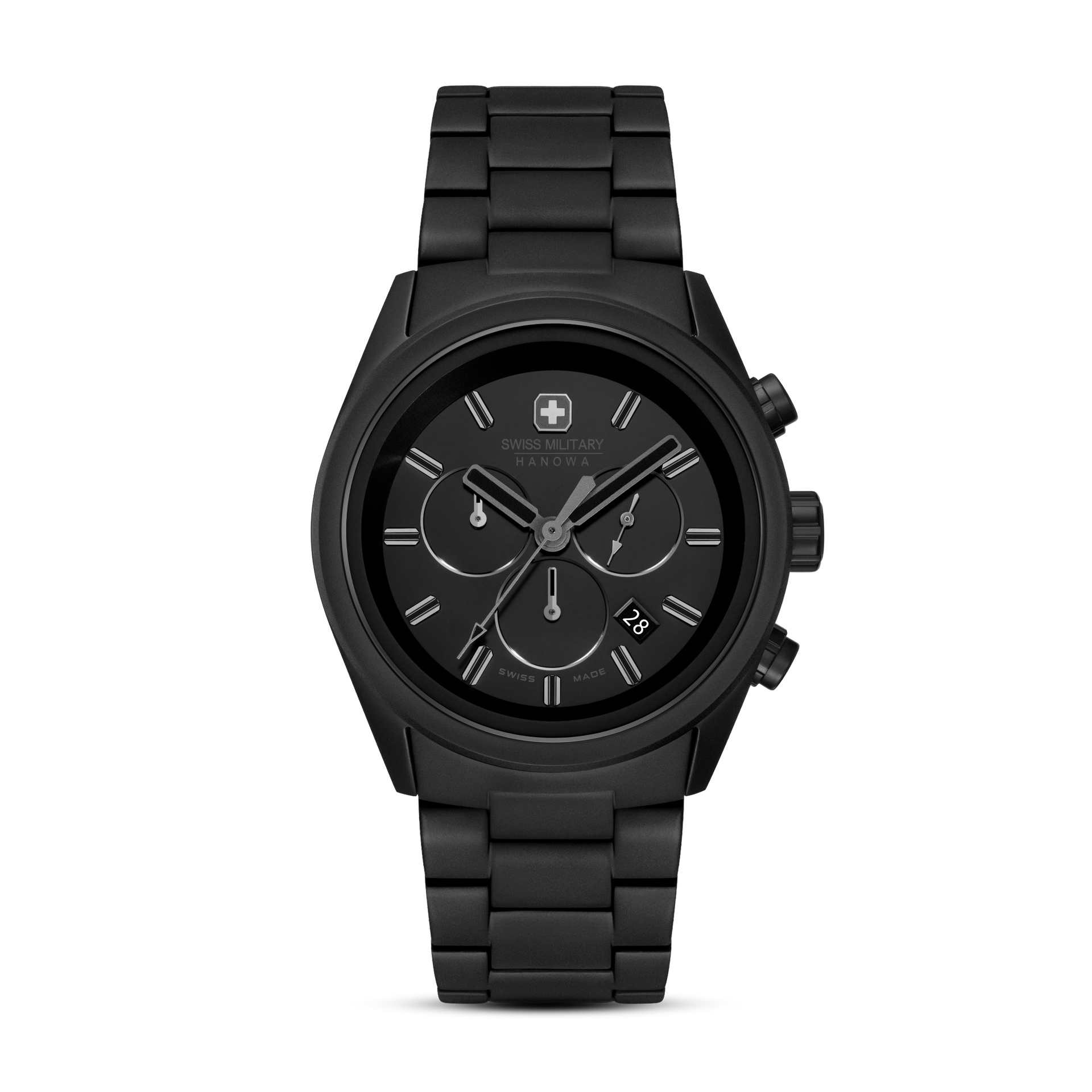 Swiss Military Hanowa Navalus Pro Chrono Stealth SMWGI0004230 Herren • Saphirglas • Chronograph 10 ATM