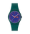Swatch Originals SO28N706 Pattern Formation Armbanduhr Dunkelgrün • Leuchtzeiger • Tag-Datum-Anzeige