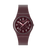 Swatch Originals Medium SO28R115 Thru The Crown Glass Damen Armbanduhr • Transparentes Zifferblatt • Leuchtzeiger, Bild 8