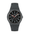 Swatch Originals Large SO29A101 Cobblestone Street Armbanduhr Dunkelgrau • Biosourced Gehäuse • Leuchtzeiger