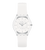 Swatch Skin SS08K102-S14 Damen Armbanduhr Weiß • Ultra-dünnes Gehäuse • Biosourced Materialien
