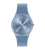 Swatch Skin SS08N100-S14 Armbanduhr Denimblau • Ultradünnes Gehäuse • Biosourced-Gehäuse