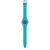 Swatch Skin SS08N114 Radiantly Teal Damenuhr • Ultra-dünnes Gehäuse aus biobasierten Materialien • Farbverlauf-Zifferblatt