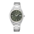 Seiko Conceptual Series SUR533P1 Damenuhr Graugrün • Saphirglas • 10 ATM Wasserdicht