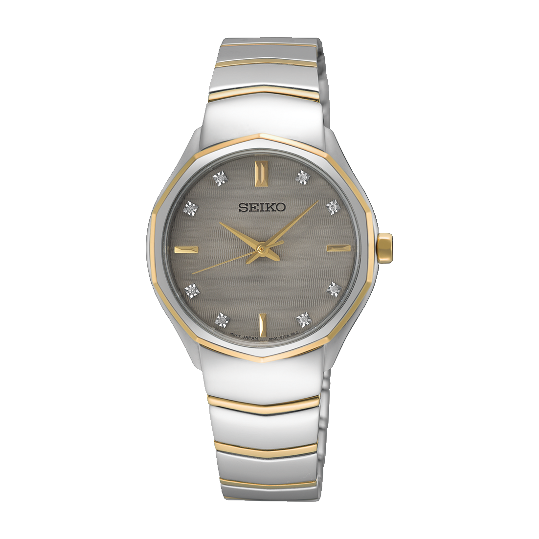Seiko Classic SUR616P1 Damenuhr Silber • Saphirglas • Quarzwerk mit Diamanten
