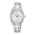 Seiko SUR633P1 Damen Armbanduhr Silber • Saphirglas • 10 Bar Wasserdicht