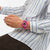 Swatch New Chrono Plastic SUSB110 Armbanduhr Fuchsia • Chronograph • Leuchtzeiger, Bild 7