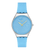 Swatch Skin Irony SYXS164 Damen Armbanduhr Blau • Ultra-flaches Skin-Gehäuse • Irisierendes Design
