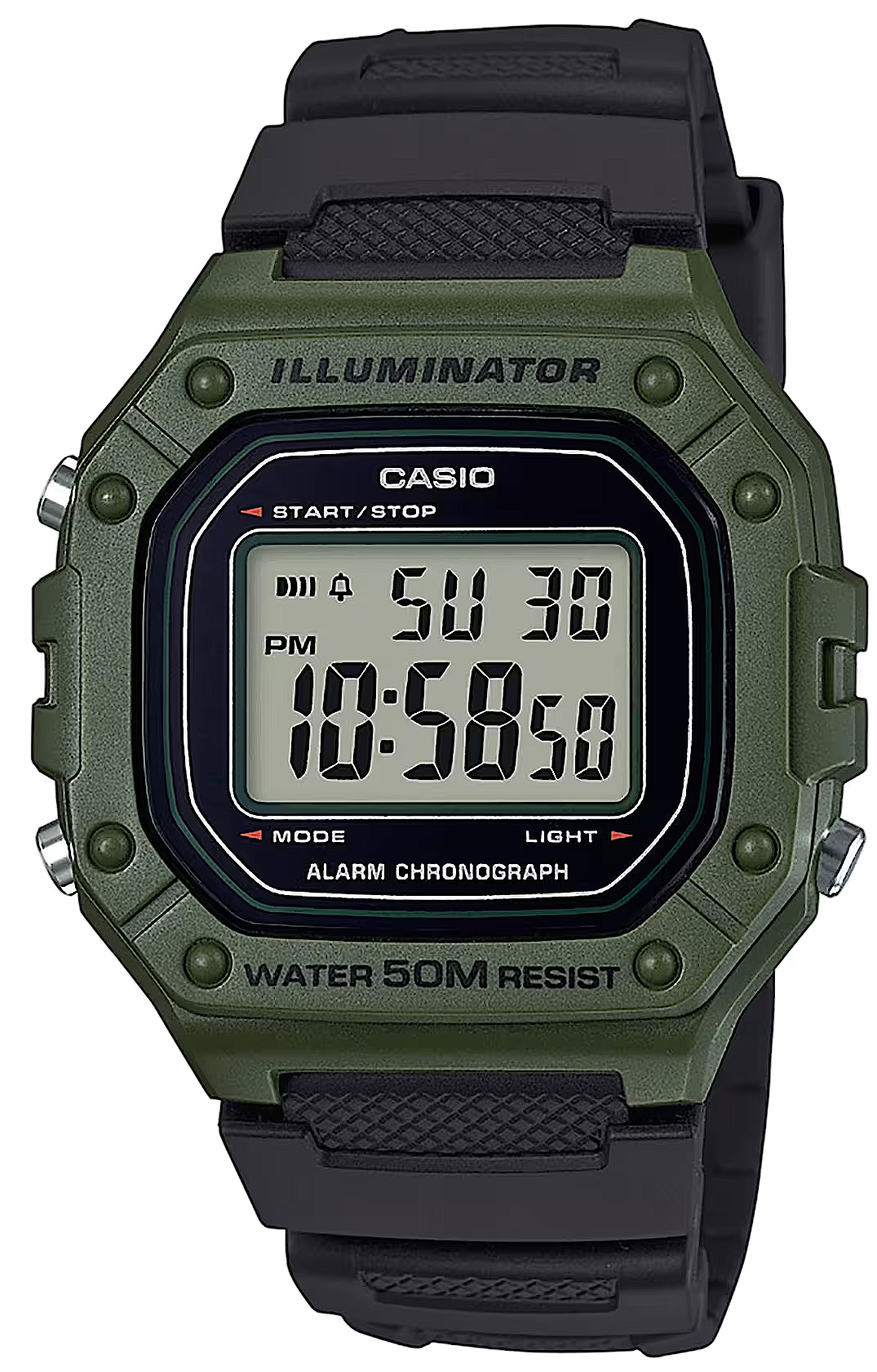 Casio Vintage W-218H-3AVEF Orologio • Design retrò iconico • Batteria da 7 anni