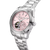 Thomas Sabo WA0418-201-204 Damen Armbanduhr Silber/Pink • Automatikwerk Miyota 8N40 • Saphirglas entspiegelt, Bild 2