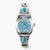 Thomas Sabo Elyndra WA0450-201-215 Damen Armbanduhr Türkis • Mineralglas mit Saphirbeschichtung • 5 ATM Wasserdicht