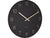 Karlsson Charm Engraved Numbers Small KA5788BK Wanduhr Schwarz • Offenes Zifferblatt • Elegante Golddetails, Bild 2