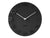Karlsson On The Edge KA5311BK Wanduhr Schwarz • Geräuschloses Quarzwerk • Chromfarbene Zeiger, Bild 2
