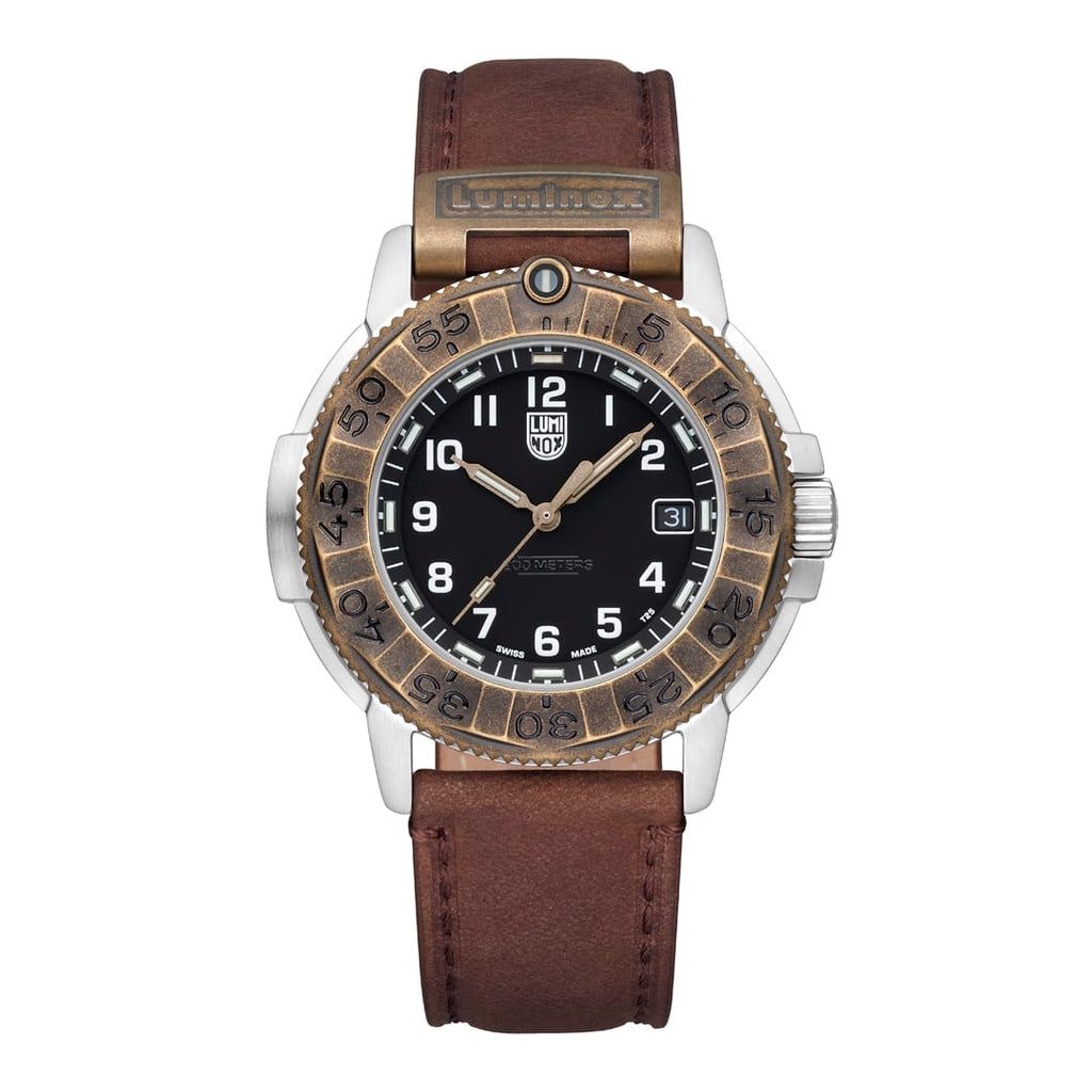 Luminox Adventure Watch XL.1301.LG Herren Armbanduhr Braun • Saphirglas mit AR-Beschichtung • Luminox Light Technology
