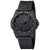Orologio da uomo Luminox: quadrante nero con indici delle ore, datario (3), cinturino nero.