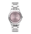 Swatch Irony Medium YLS455G Damen Armbanduhr Rosa • Edelstahlgehäuse mit Kristallbesatz • Datumsanzeige bei 3 Uhr