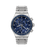 Swatch Irony Chrono New YVS496G Herrenuhr Kobaltblau • Chronograph • Schmetterlingsschließe