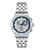 Swatch Irony Chrono New YVS539G Armbanduhr Silber • Chronograph mit Leuchtzeigern • Edelstahlarmband mit