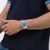 Swatch Irony YVS541G Midday in the Mirror Herrenuhr Hellblau • Chronograph mit Leuchtzeigern • Edelstahlarmband mit