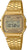 Orologio digitale Casio Vintage color oro con cinturino in metallo e display LCD.