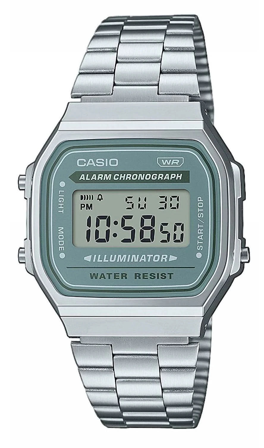 Casio Vintage A168WA-1YES Orologio • Iconico Design Retrò • Illuminator