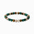 Bracciale con perline in malachite, diaspro e occhio di tigre - Thomas Sabo Modello: A2193-468-7-L19