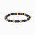 Bracciale di perline in lapislazzuli, dumortierite, diaspro e occhio di tigre - Thomas Sabo Modello: A2193-926-7-L19