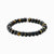 Bracciale di Perle in Ossidiana e Occhio di Tigre - Thomas Sabo Modello: A2196-806-11-L19