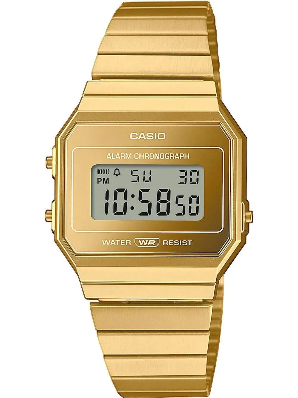 Casio Vintage A700WEVG-9AEF Orologio • Iconico Design Retrò • Cassa Ultra Sottile