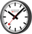 Orologio da parete Mondaine 25x25x4,2 cm Alluminio • Design svizzero • Movimento al quarzo silenzioso